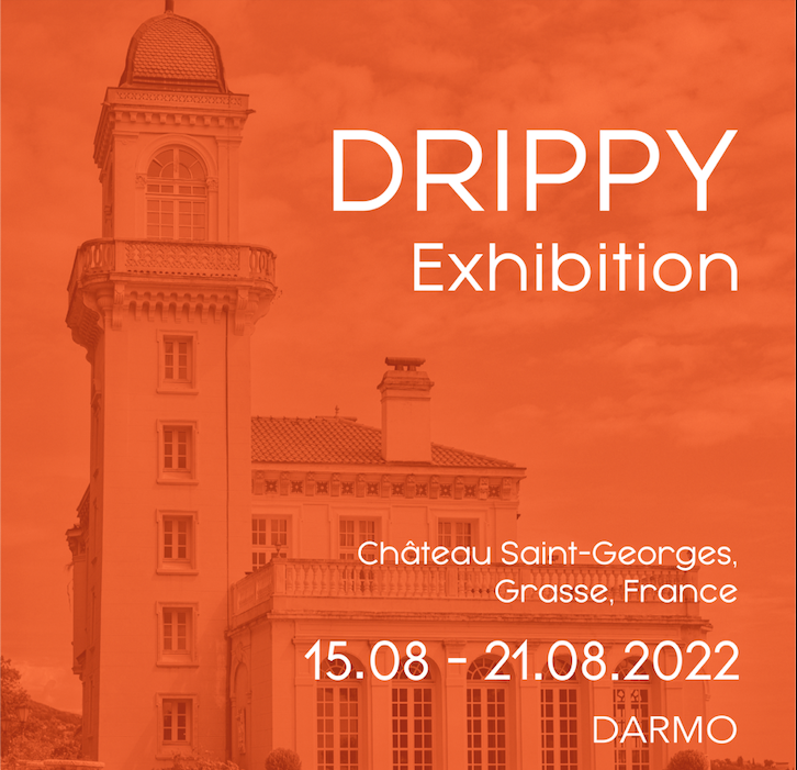 DarmoArt's tweet photo. Upcoming Darmo exhibition Drippy at Château Saint Georges in Grasse!✨
The contemporary exhibition will feature Pauline d'Andigné and Swann Ronné. 
Drippy
15/08-21/08
Chateau Saint Georges
15 Avenue Francis de Croisset, Grasse
Reservation on our website : https://t.co/4APMy8y9vE https://t.co/lqezTqvMxh