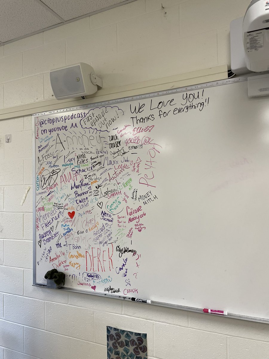 MsKincaidMath's tweet photo. The most difficult goodbye was to my second home for the past six years. It has been an honor to teach with the greatest people and students. To all of my kids: I love you, thank you for allowing me to be your teacher, and shaping who I am today ❤️ https://t.co/vevQbnAa9b