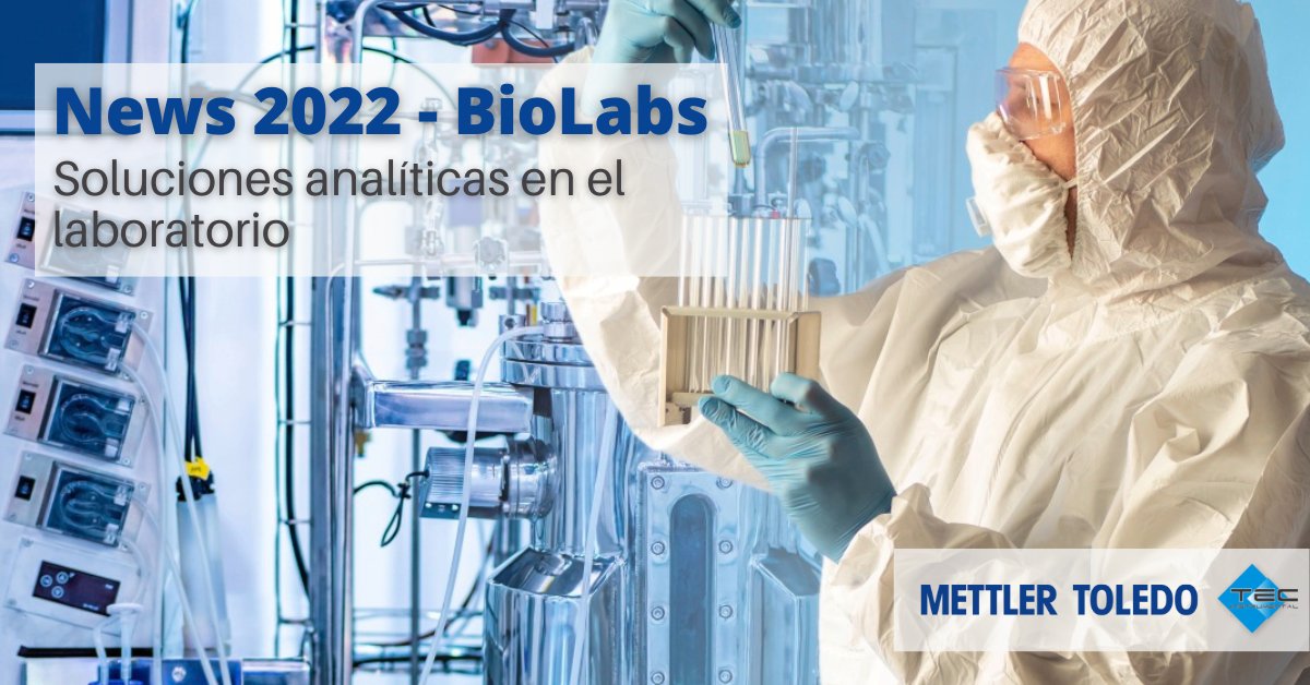tecinstrumental's tweet photo. 👩‍🔬👨‍🔬¡No se pierda esta oportunidad y descubra todo lo nuevo en soluciones analíticas para #Biolaboratorios! 🔬👉 https://t.co/ALjMQXFj0a
🔎Conozca todas las #novedades que ofrece METTLER TOLEDO en este nuevo documento📑.

#Biolabs #Biotecnología #ciencia https://t.co/pvZXtf4NNB