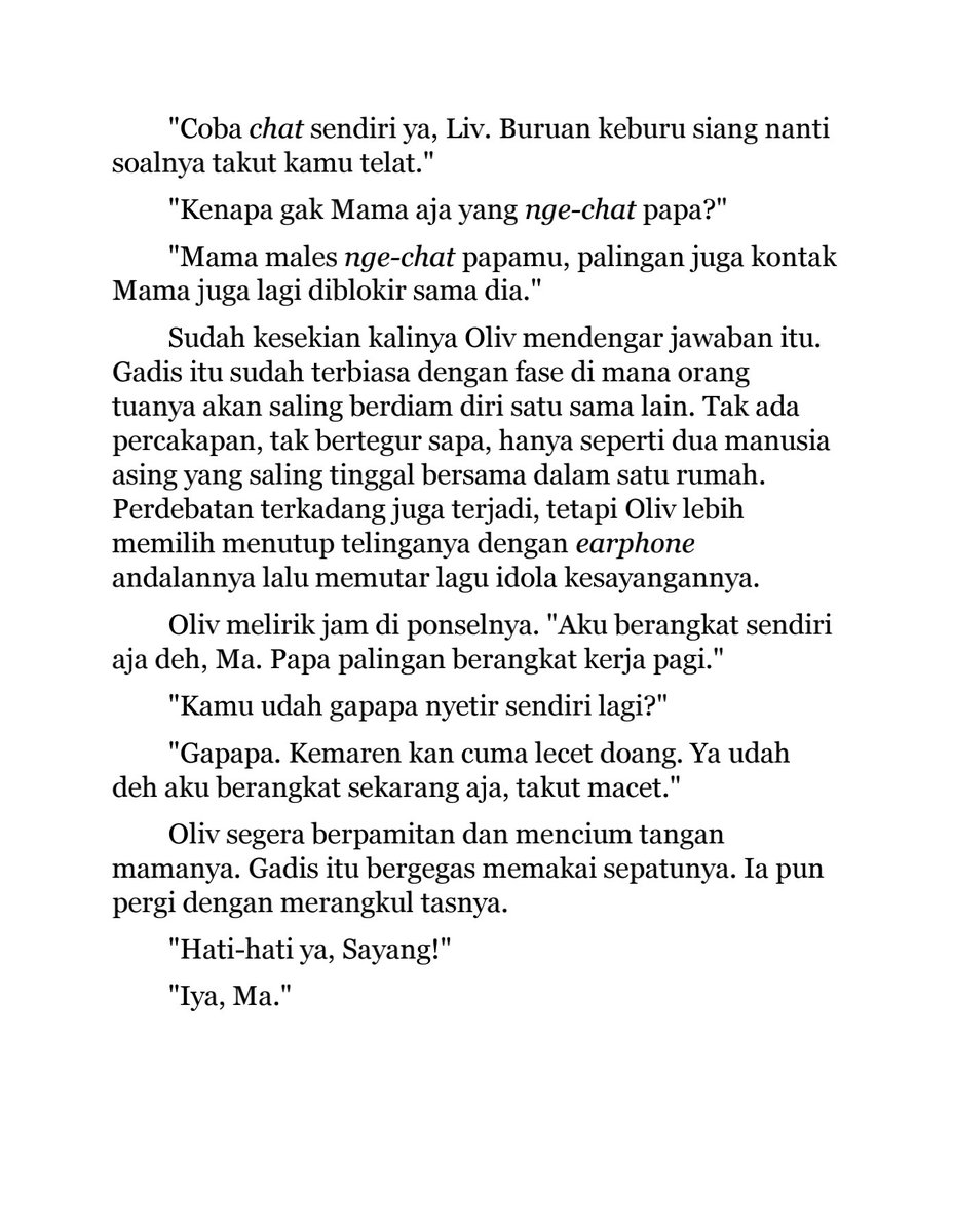 118. seperti dua manusia asing dalam satu rumah