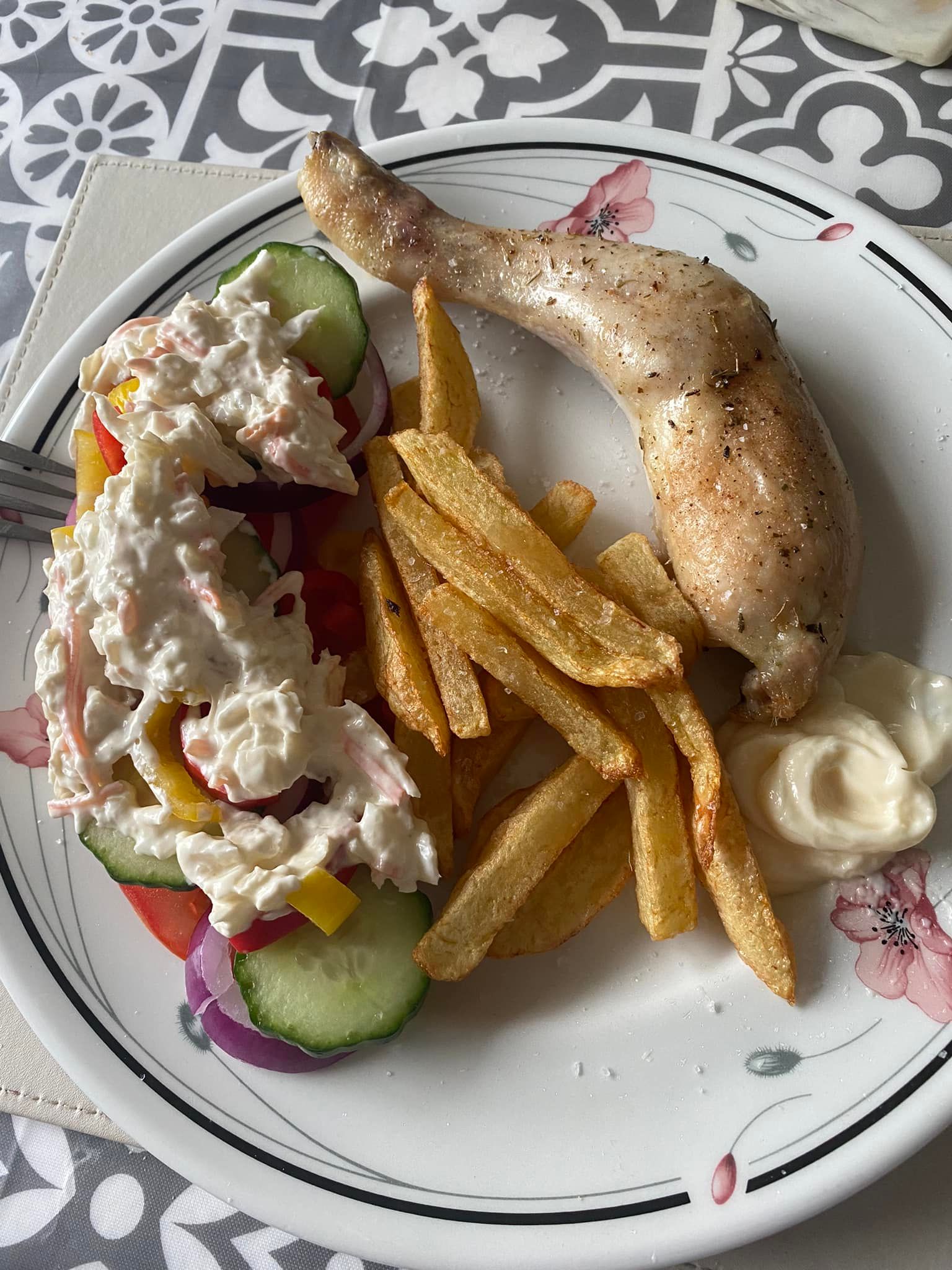 Rate My Plate on Twitter "Chicken & Chips by Rosemary B https//t.co
