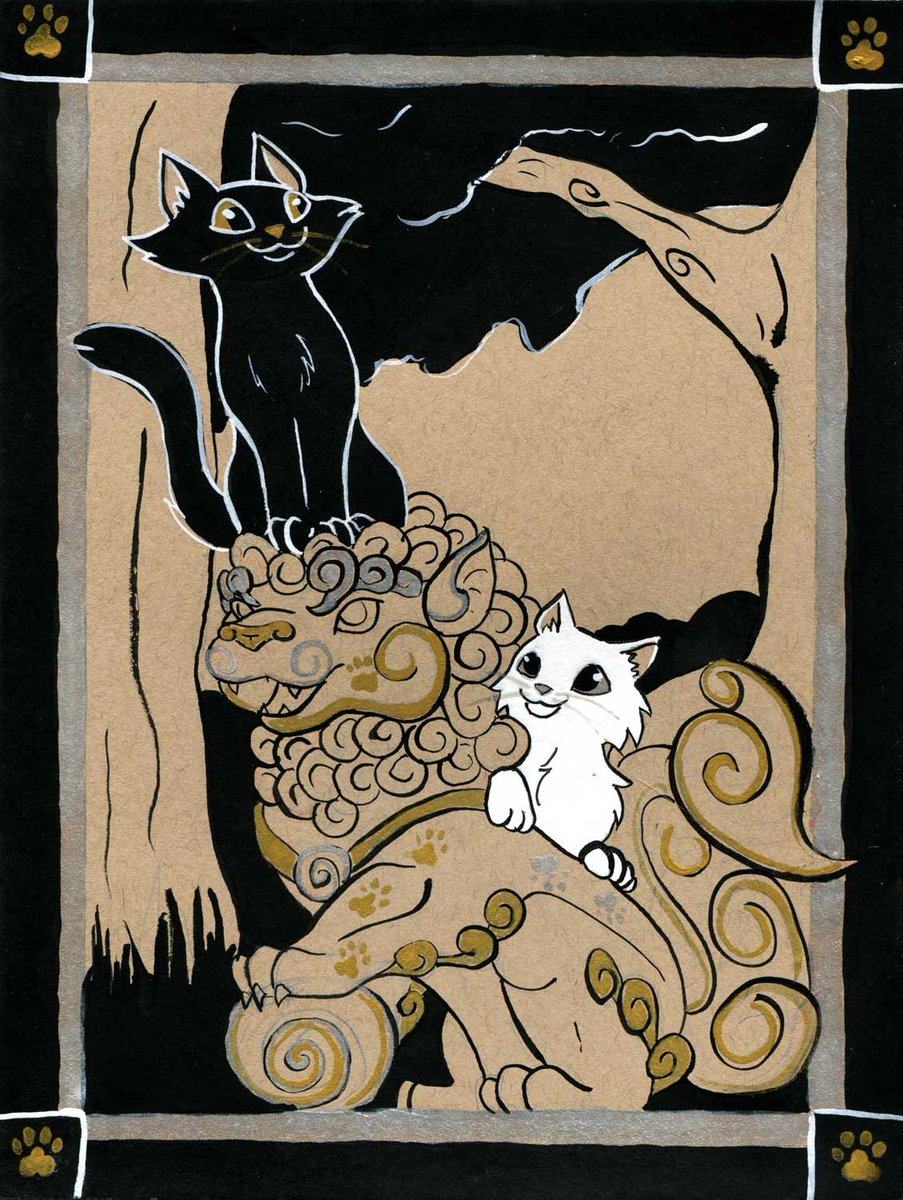korilynneillo's tweet photo. #DVart #OG

PAWPRINTS is currently in its 2nd self-pub print run. Lumi and Sombre's silent adventure has captivated local readers! 

These two curious kitties are looking to expand their horizons - either in their current story or an entirely new adventure for the wider market! https://t.co/BqiKQEe9oh