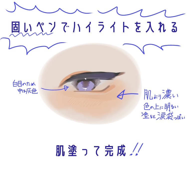 するめ うるうる目の塗り方を解明してみた イラスト 絵描きさんと繋がりたい T Co Nejczbjkfi Twitter するめ うるうる目の塗り方を解明してみた イラスト 絵描きさんと繋がりたい T Co Nejczbjkfi Twitter