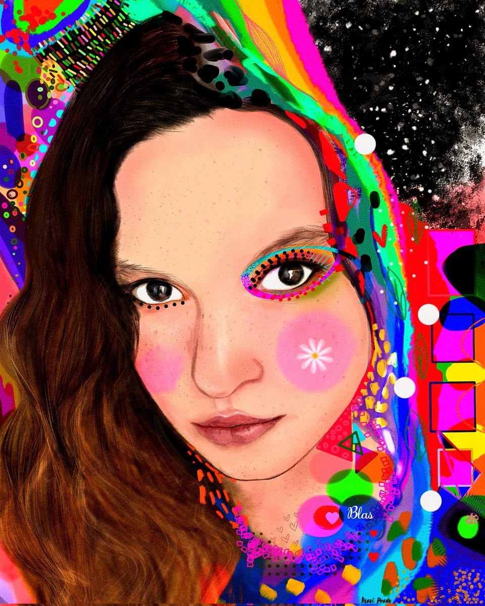 MaviPradoArte's tweet photo. Abrazo las conexiones maravillosas que me regala la vida.
Eres una mujer increíble, tu energía y sentido del humor son únicos.
El universo nos brinda el privilegio de coincidir y de alimentar una amistad mágica. Te quiero @blastriade @NFThelpers
#criptoartistas #MaviPradoArte https://t.co/y6MUYoCqK0