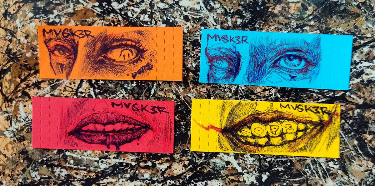 I don't give a paper 
#art #alifj #masker #dope #ocb #Tips #paper #roll #drug #slim #drawing #artists #ArtistOnTwitter #hit #flex #flame #Heatwave2022 #Fresh #style #design #painting #eye #lips #xiii #Smile #420
