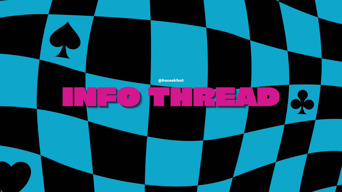 Welcome to Hoseok Fest 2022!

♣️ ao3: archiveofourown.org/collections/Ho…

♠️ cc: curiouscat.me/hoseokfest