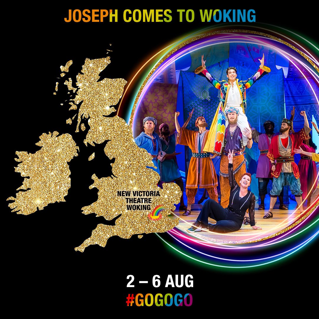 We’re in WOKING all week!🤩🙌

Come and join us @WokingTheatre for some technicolor joy with our DREAMY cast, starring @linzihateley as the Narrator and @jacyarrow as Joseph ✨ 

Have you got your tickets yet?
uktour.josephthemusical.com