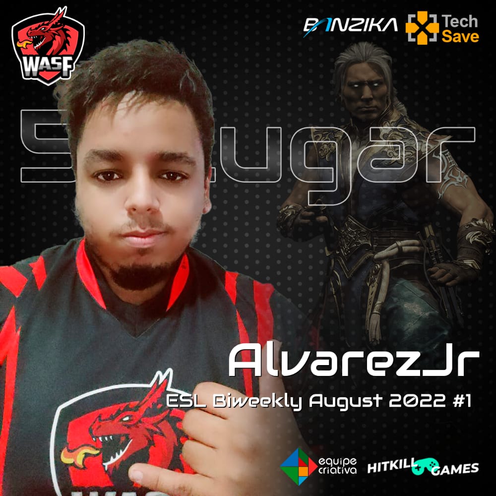 WasFEsports's tweet photo. Nossos bravos soldados @Gabrielmkx9 e @AlvarezJrFGC foram muito bem na 1° edição de Agosto da @eslbrasil de #MortalKombat11 e conquistam sua posição no Top 8, garantindo seus Earnings em Dólar 🤑
Estamos extremamente contentes com o resultado apresentado.

#GoWasF https://t.co/y5BCjj2P0Q