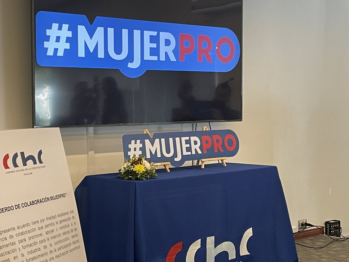 MintrabNuble's tweet photo. Ahora‼️ Se inicia #MujerPro piloto de capacitación en oficio de la construcción en alianza público privada.
Maravillosa iniciativa en #Ñuble que garantiza empleabilidad para todas las #Mujeres que se capacitarán.
@CChCChillan @SenceNuble @MintrabNuble @MmegNuble https://t.co/tmu5TT2NVX
