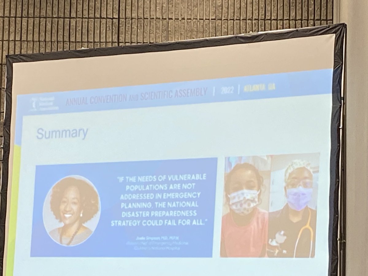 Dr. Joelle Simpson is a thought leader as a co-PI in Regional Pediatric Pandemic Network! #NMA2022ATL