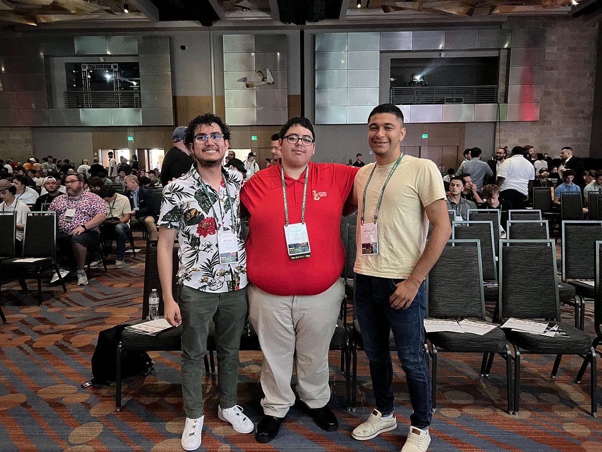 KSMuIota's tweet photo. (1 of 3): This weekend; Three brothers from our Chapter (Brother Fabricio Flores, Brother Bryan Solis and Brother Tavier Maldonado) recently attended the Leadership Conference in Denver, Colorado!

#KSLC2022 #LikeNoOther https://t.co/ChKJeCk2oq