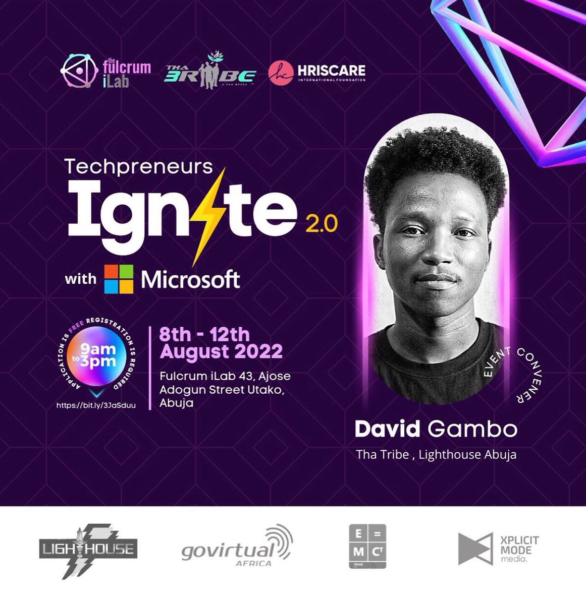 HrisTabitha's tweet image. The Fulcrum iLab in partnership with Microsoft and Hriscare International Foundation invites you to its&apos; 4days intensive Bootcamp.

#technoprenure2.0 #powerplateform
#microsoftcommunity
#microsoft
#hriscarefoundation
#GPPB

forms.office.com/r/ij9GTsYicg