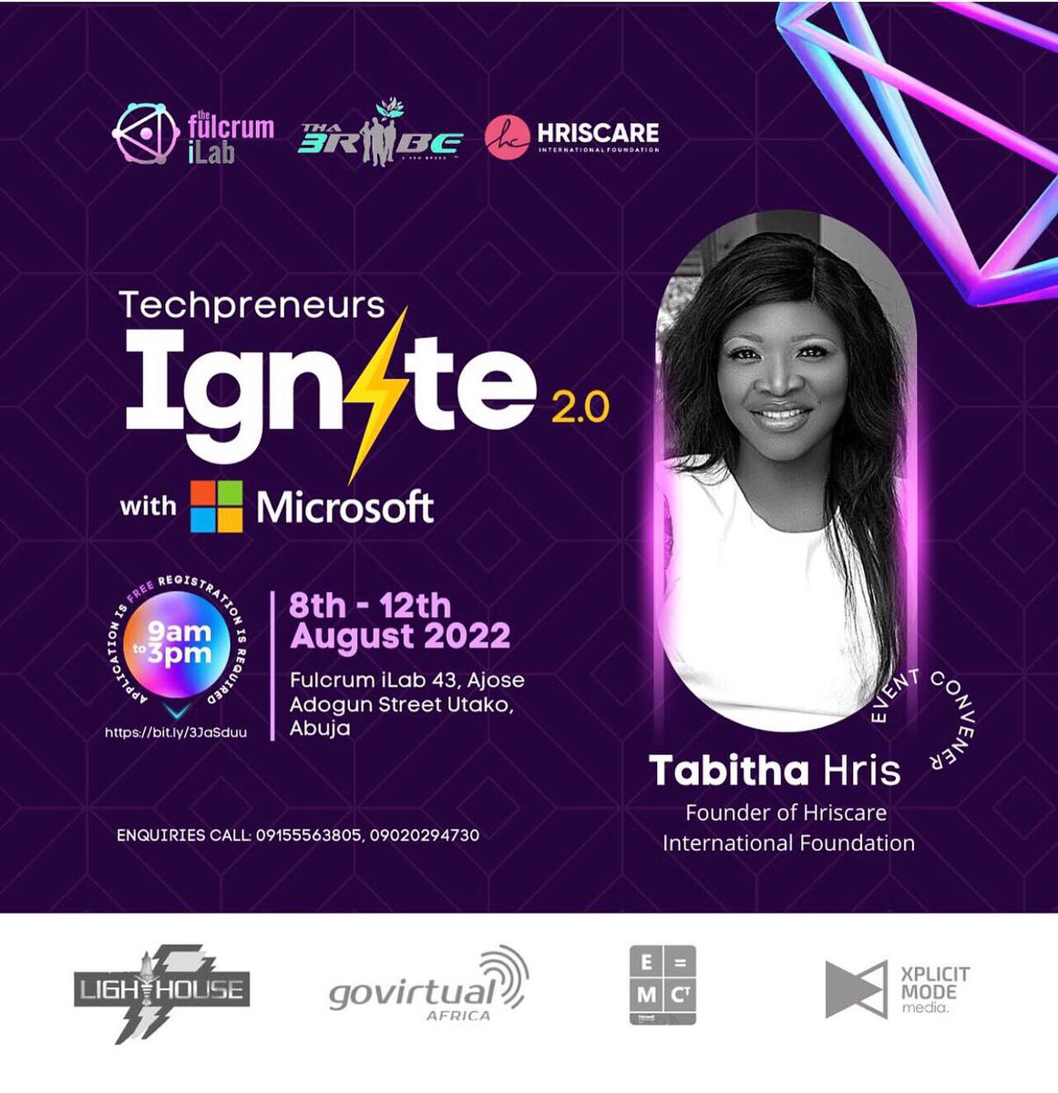HrisTabitha's tweet image. The Fulcrum iLab in partnership with Microsoft and Hriscare International Foundation invites you to its&apos; 4days intensive Bootcamp.

#technoprenure2.0 #powerplateform
#microsoftcommunity
#microsoft
#hriscarefoundation
#GPPB

forms.office.com/r/ij9GTsYicg