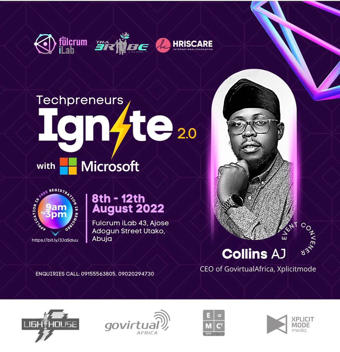 HrisTabitha's tweet image. The Fulcrum iLab in partnership with Microsoft and Hriscare International Foundation invites you to its&apos; 4days intensive Bootcamp.

#technoprenure2.0 #powerplateform
#microsoftcommunity
#microsoft
#hriscarefoundation
#GPPB

forms.office.com/r/ij9GTsYicg