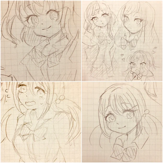 電音部らくがき
https://t.co/oKQs6V2TTI 