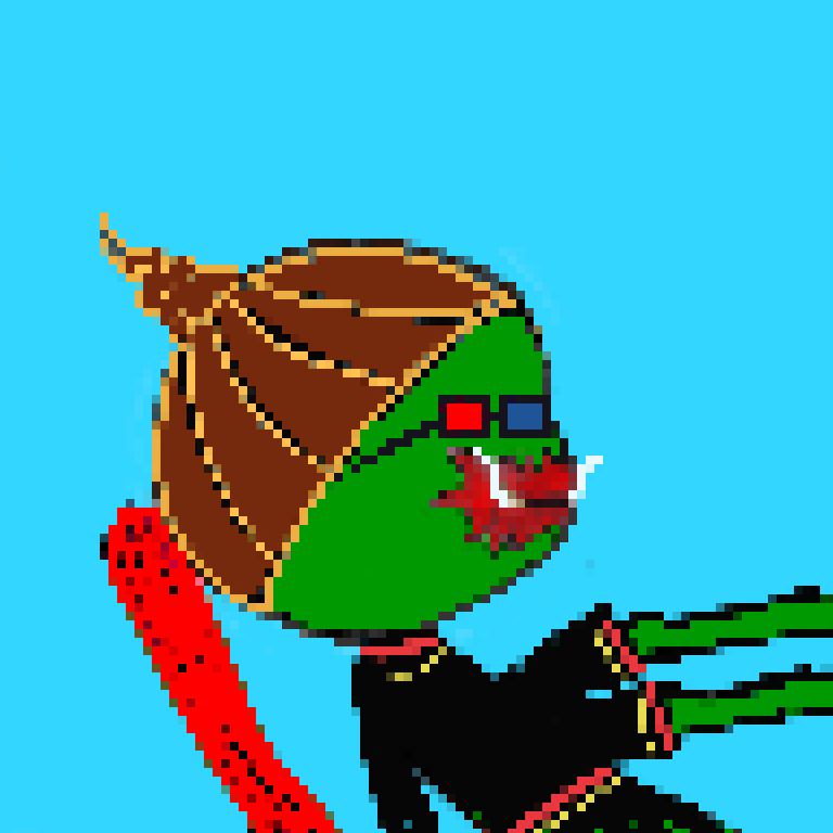 JarasdaoP's tweet photo. Larmar mfer thai giant pixelart 
#NFT #NFTCommunity #NFTs #Royalpublishers #Rp #art #artwork #cryptocurrency #cryptoart #ETH #bitcoin #blockchain #LoveAndLight #artis #NFTs #nftswebshop #alphapromoters https://t.co/pAosdHbnZw