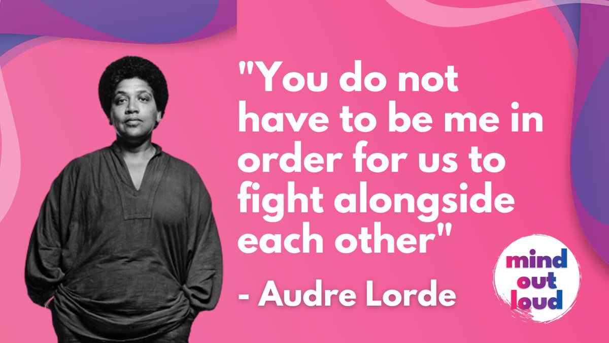 MOLstudents's tweet photo. Audre Lorde 💓 https://t.co/CTYI0anD4Q