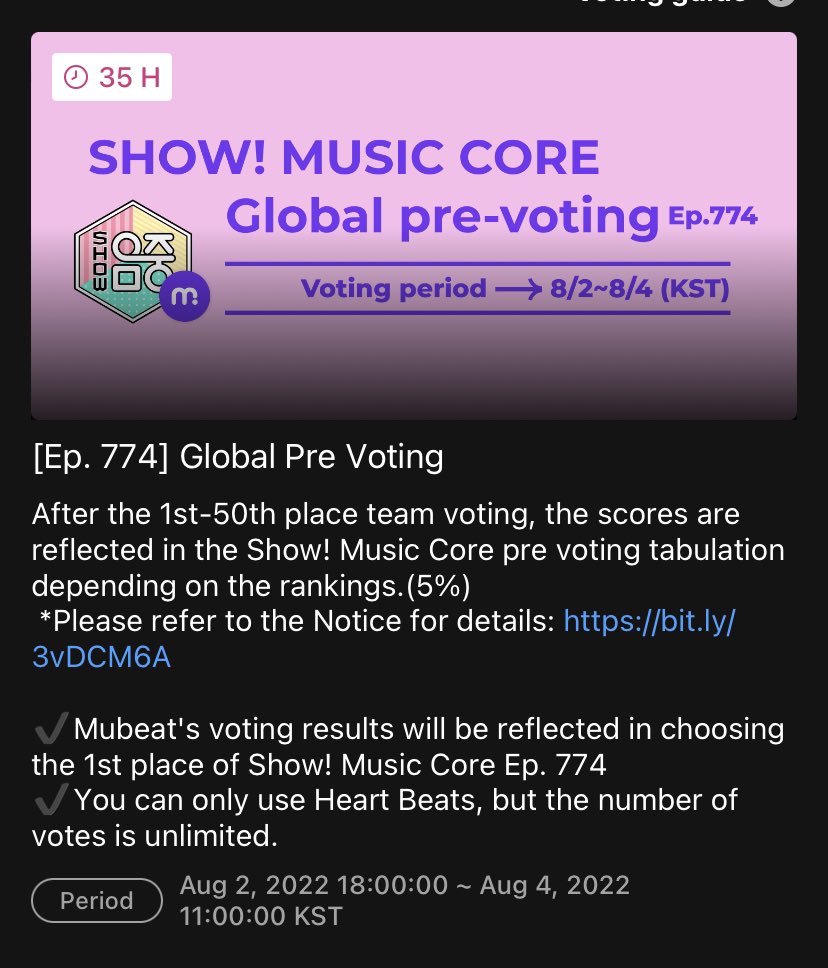 TWICEVU_'s tweet photo. MUSIC CORE X MUBEAT APPS 🏆

Don't forget to vote #NAYEON for music core pre-voting. Let's enter top 4 ! 
gap to #4 : 26,066 

📝 If you can, please help other group below WŠG to enter top 10, so they can get 0 points for pre-voting

#TWICE @JYPETWICE https://t.co/S0fjuwRWhO