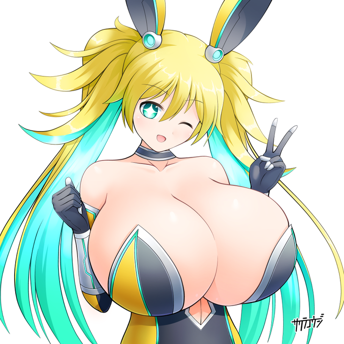 2、3年くらい前に描いたウサギです 