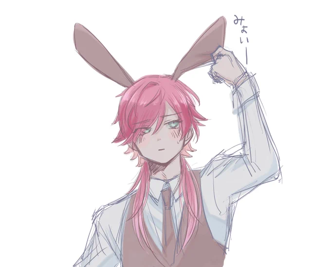 #秘密の鍵穴 滑り込みバニー 