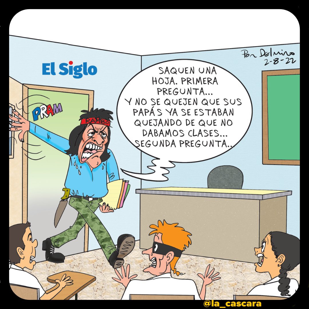 Profesor Rambo | #Caricatura de <a href="/DelmiroQuiroga/">Delmiro</a>