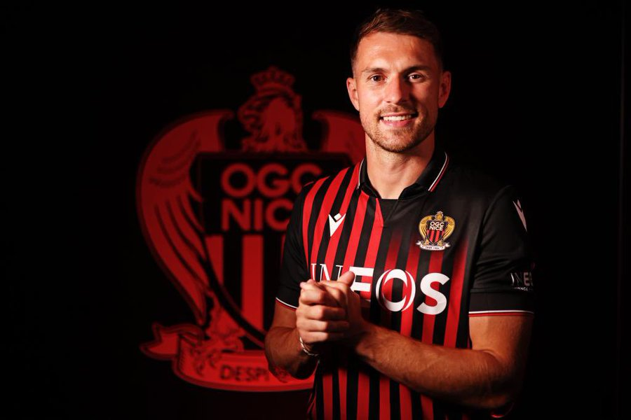 FootG0L's tweet photo. | 🇫🇷 | Officiel Aaron Ramsey signe librement avec OGC Nice en provenance de la Juventus !

🗞️ @ogcnice https://t.co/ZFMGXn9pVY