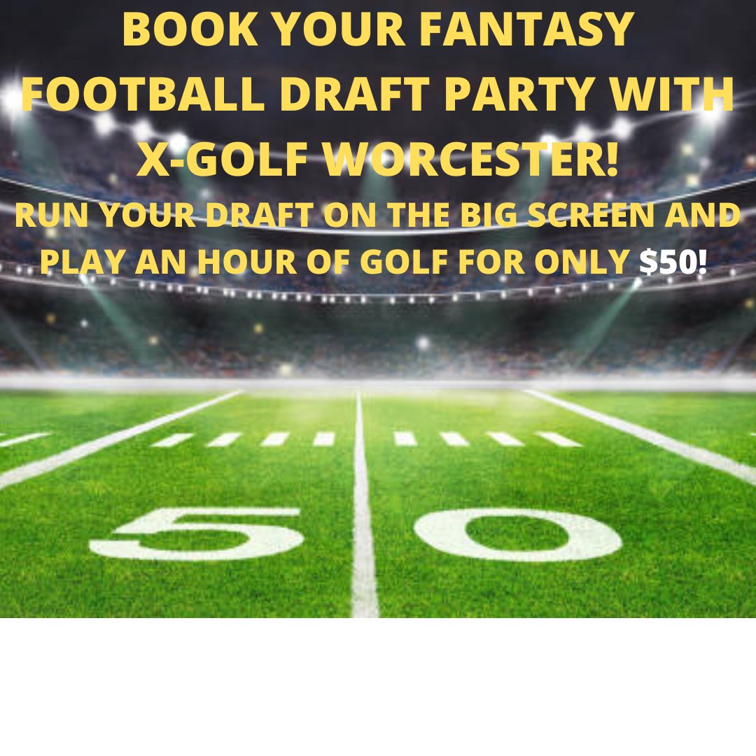 XGolfWorcester's tweet image. FANTASY FOOTBALL STARTS SOON!

#fantasyfootball #footballdraft #nfl #fantasytdraft #xgolfworcester #xgolf