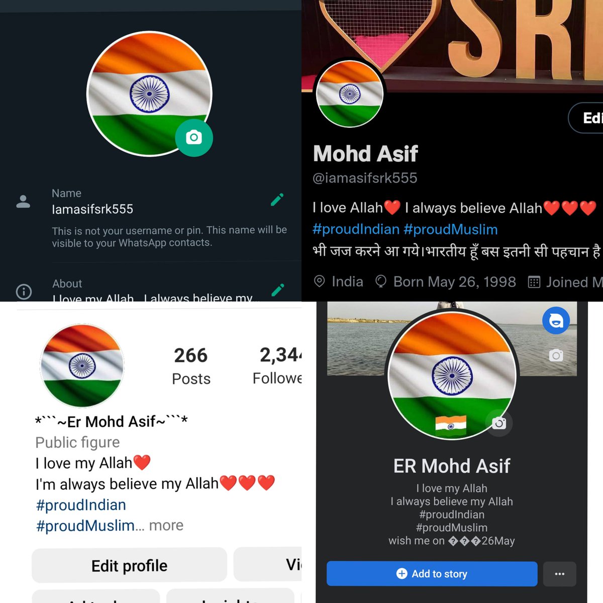 iamasifsrk555's tweet photo. #changedp
#IndiaAt75
#flag https://t.co/BHIX4XzKIn
