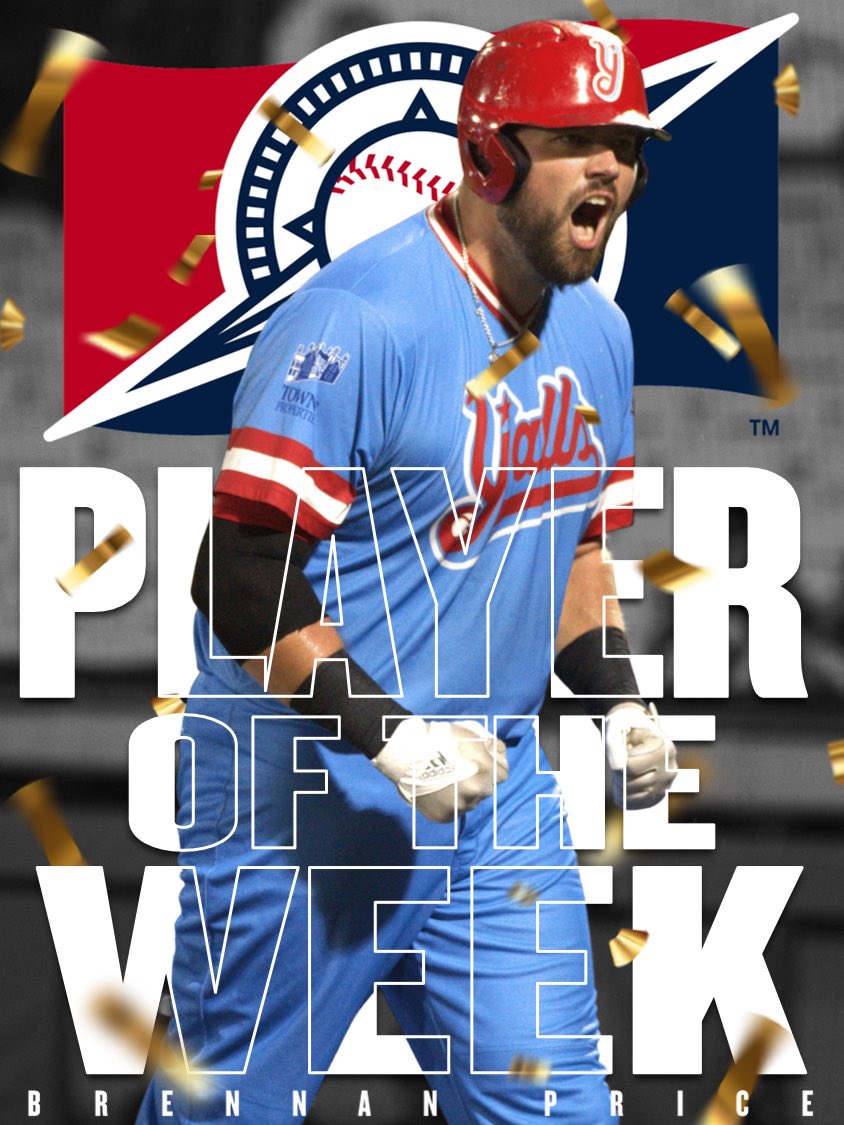 florence_yalls's tweet photo. I guess it’s impressive hitting 4 HR’s in a series 🤷‍♂️ Congrats Brennan Price❗️ #PlayerOfTheWeek https://t.co/w4TZhNDosi