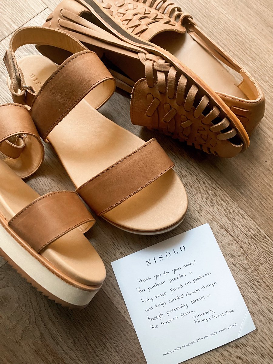 Things I ❤️: <a href="/NisoloShoes/">Nisolo</a>. Ethical, sustainable, B corp, with super trendy, comfy shoes. Love, love, love! 👡✨👏 nisolo.com
