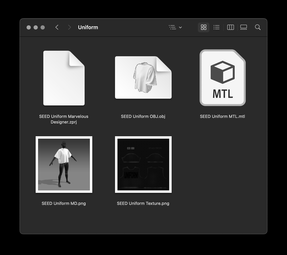 seedengineered's tweet image. Every SEED holder gets 3D &amp;amp; Marvelous Designer files from token gate s-e-e-d.xyz