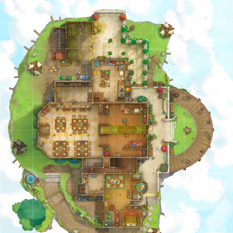 Follow our account for free DnD battlemaps and RPG giveaways!