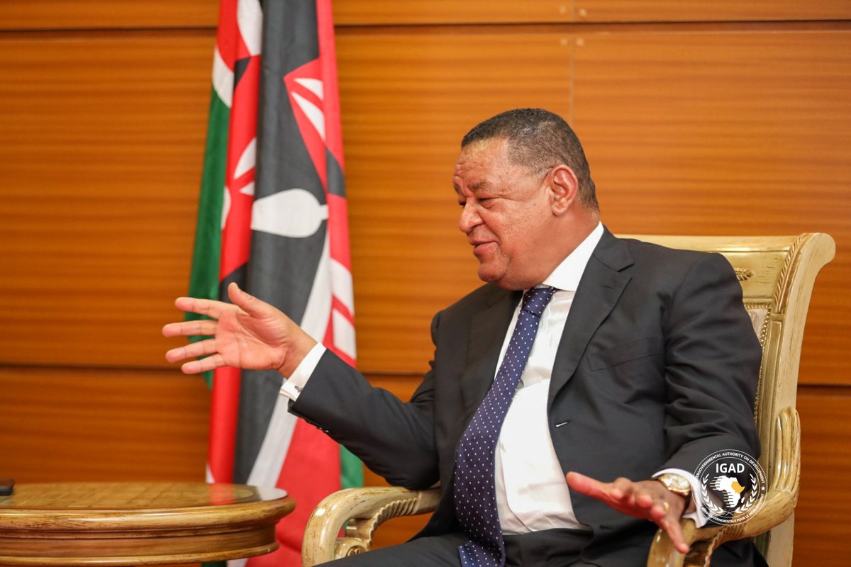 Former President of #Ethiopia H.E Dr. Mulatu Teshome has arrived in Nairobi to lead the IGAD short-term election observation mission to the 9 August 2022 General Elections in #Kenya. @igadsecretariat #IGADEOMKenya2022