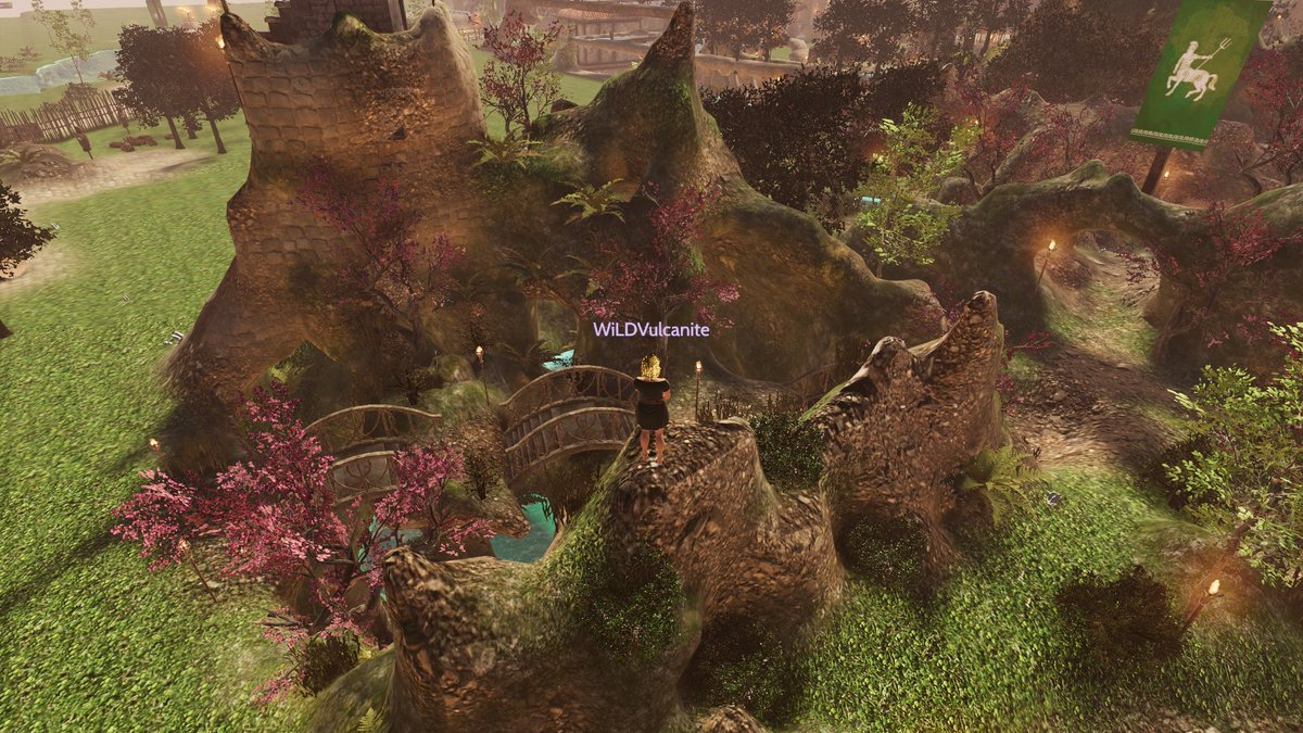 WVulcanite's tweet photo. #Cedalion #Scholarships
THE way to not only #P2E, but to unleash your creative potential!🎨
This plot is owned by @dannocoin
& was built on by me:
"The Druid's Path of Uncertainty"
is a viewing platform with an open-ended staircase, built next to a Cliff
$PYR @VulcanVerse https://t.co/hC9mcfWB6x