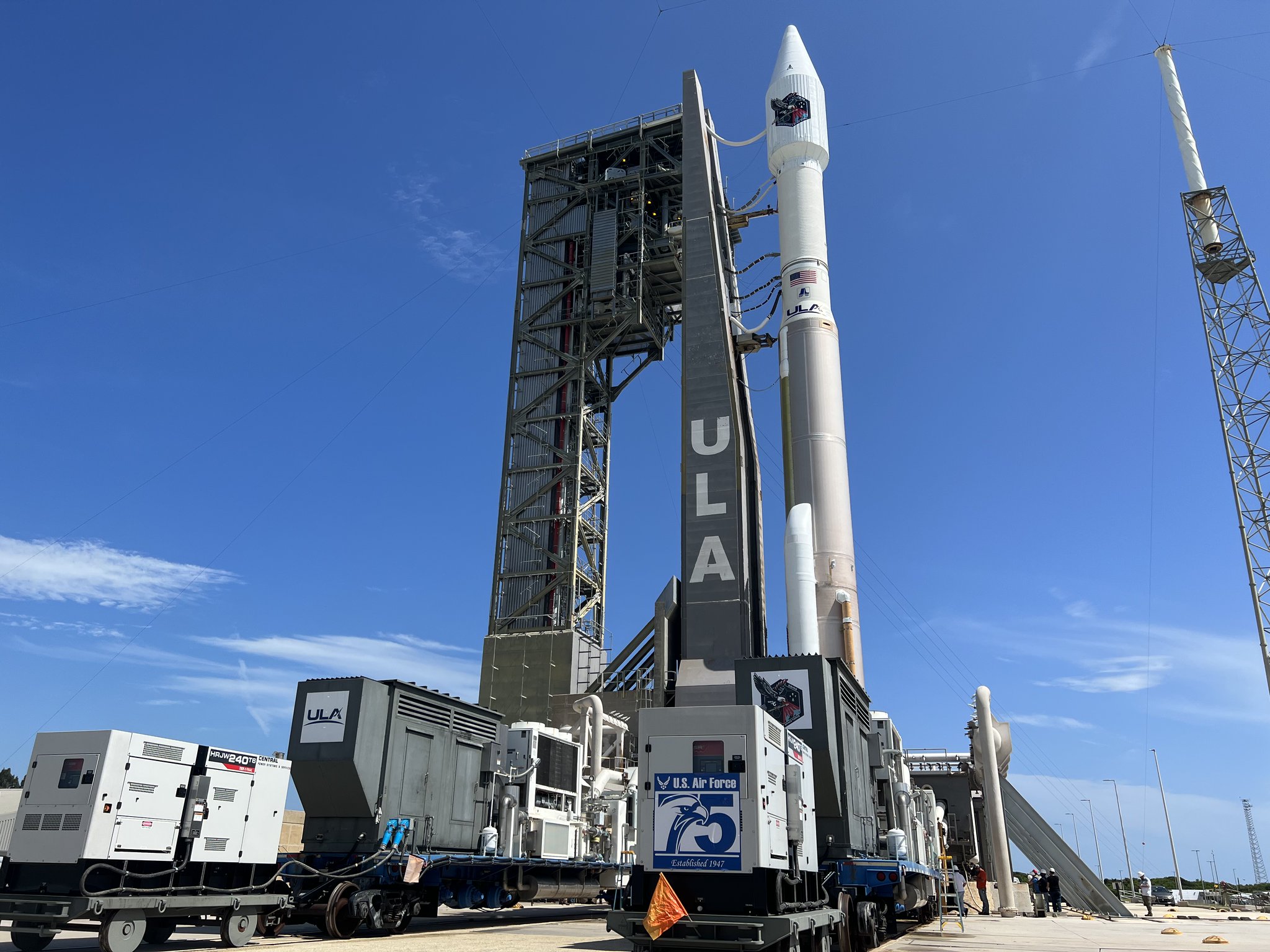 ULA on Twitter "Our AtlasV rocket has arrived at its Cape Canaveral