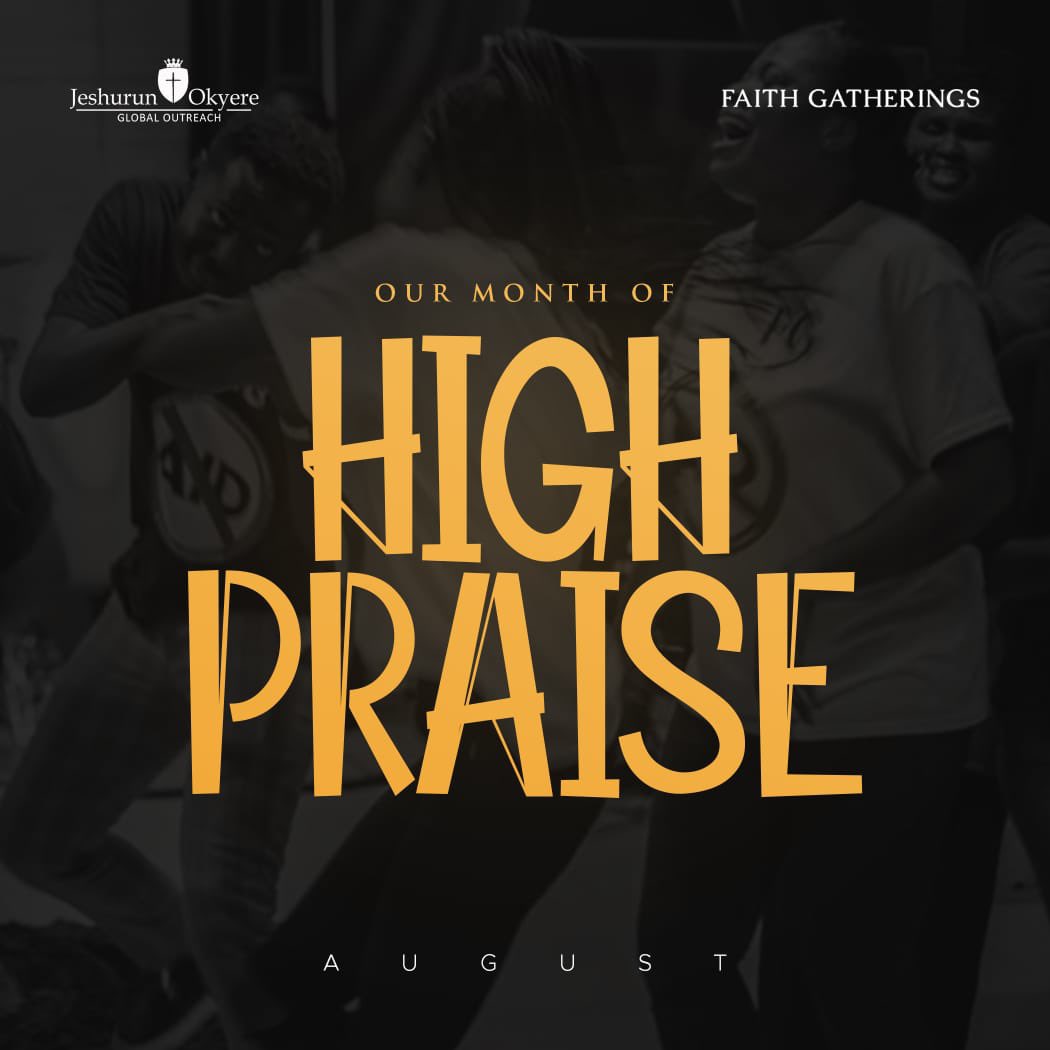 “Let the high praises of God be in their mouth, and a twoedged sword in their hand;”Psalm 149:6 KJV We release our high praise these 31 days of the month of August🔥🔥 #TeamJOGO #FaithGathering #FamilyPrayerAltar @JeshrunEric @leadwithprince @2wenty @israelfugah @efyahmaggie