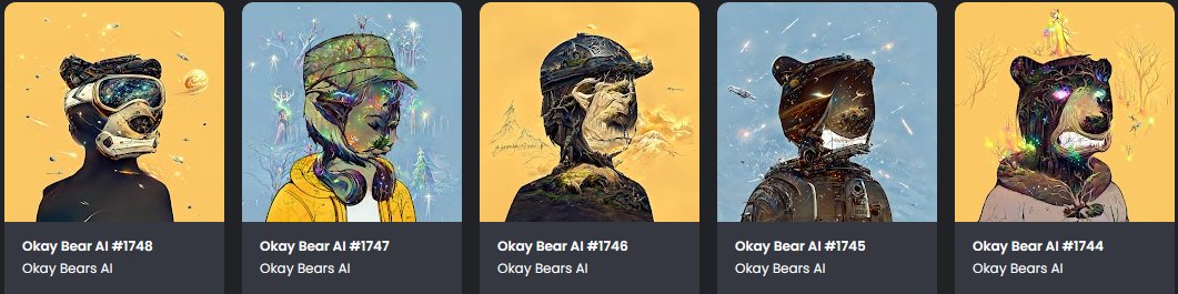 <a href="/AIOkaybears_art/">Okay Bears AI | FREE MINTS</a> Roarrr!