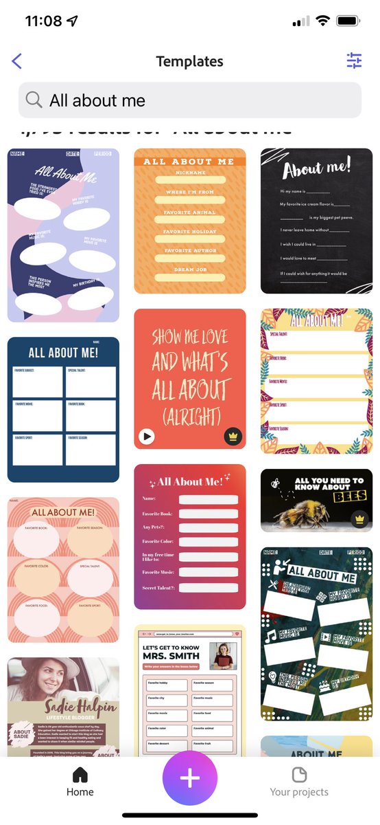 IvyLeagueTechs's tweet photo. These @creativecloud about me templates are perfect for #BacktoSchool2022!! Teachers could use @padlet to have students post their flyers!#welcomeback #aboutme https://t.co/HoQB5vrBSa