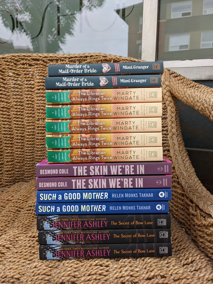 whodunitwpg's tweet photo. And we're open once again, just in time for another #newreleasetuesday!

Here's hoping you all had a fun and/ or restful long weekend, we are looking forward to seeing you all stop by the store!

#newrelease #newbooks #bookstagram #indiebookstore #shoplocalmb https://t.co/OLEAq4X0Ju