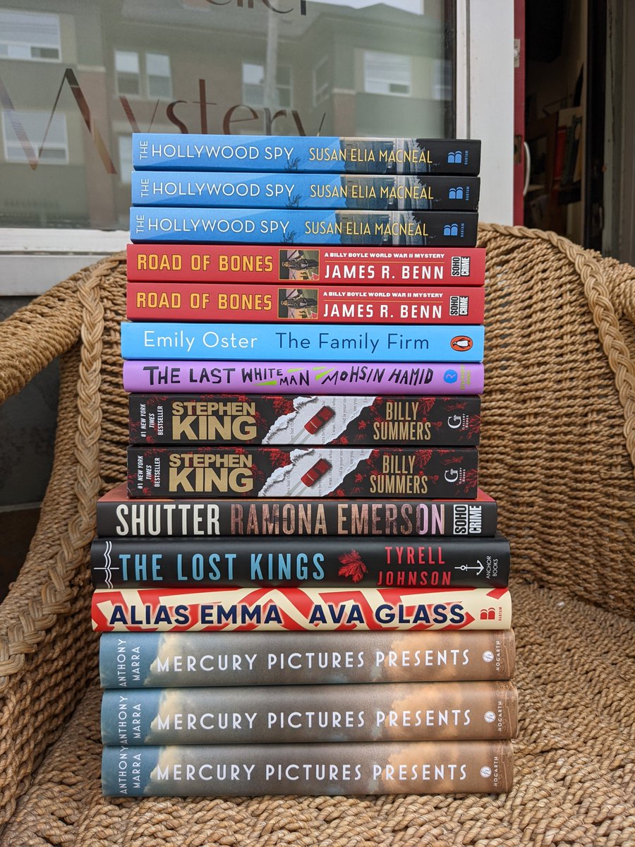 whodunitwpg's tweet photo. And we're open once again, just in time for another #newreleasetuesday!

Here's hoping you all had a fun and/ or restful long weekend, we are looking forward to seeing you all stop by the store!

#newrelease #newbooks #bookstagram #indiebookstore #shoplocalmb https://t.co/OLEAq4X0Ju