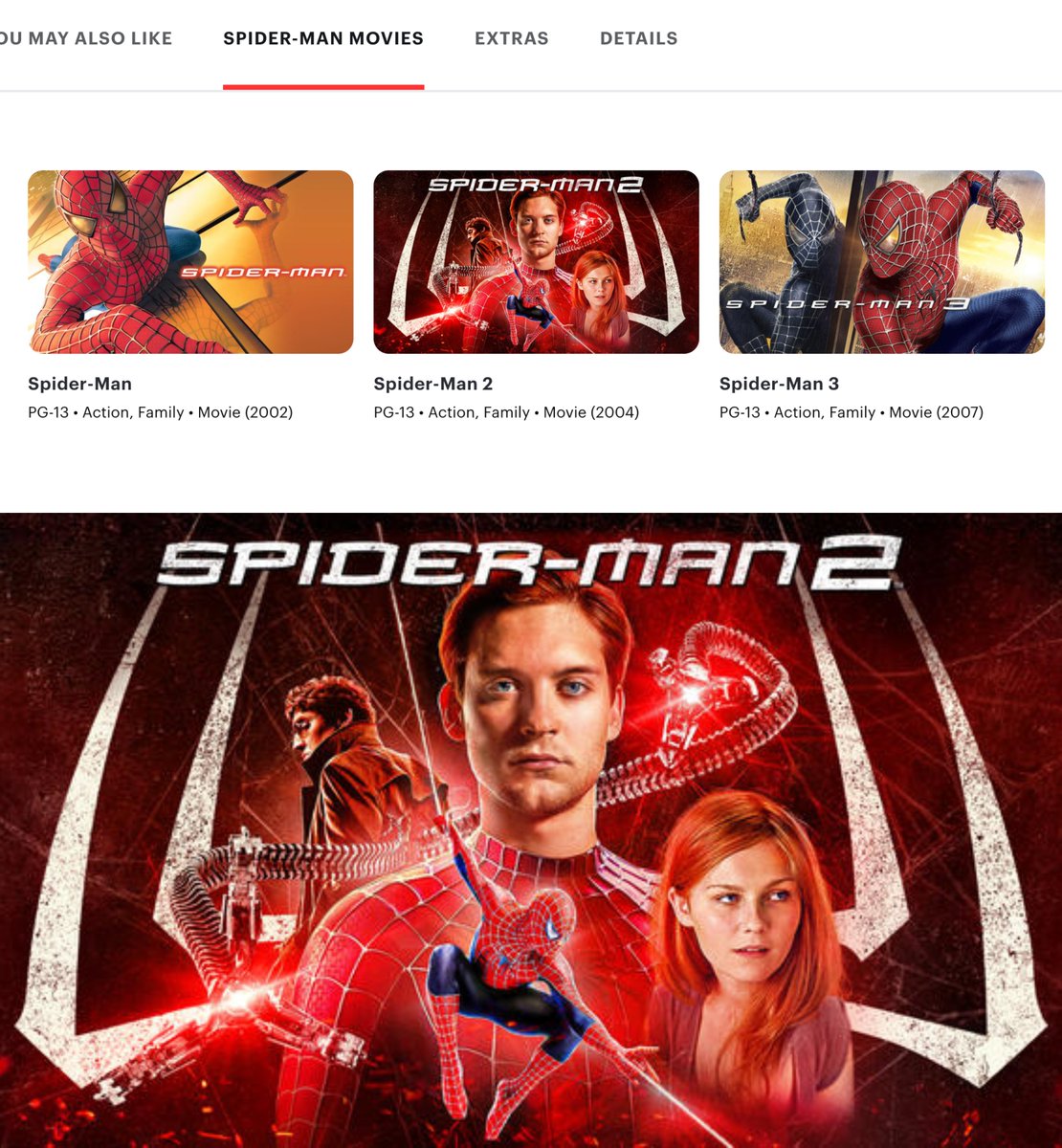 Fandom on Twitter: "Seems @hulu knows which Spider-Man film is getting