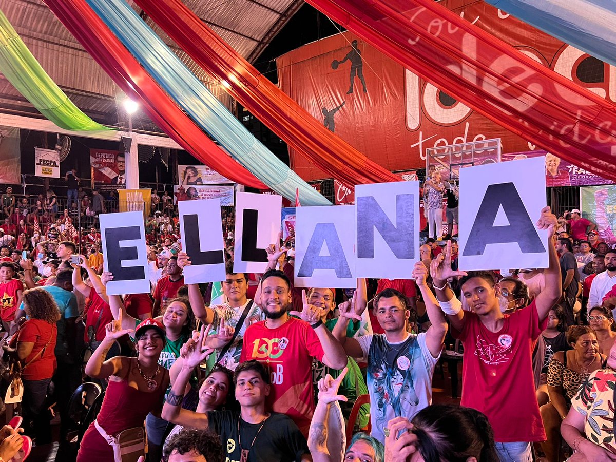 UJS_Para's tweet photo. Agora é oficial! A convenção da Federação Brasil da Esperança homologou ontem (01) as nossas candidaturas prioritárias: Ellana Dep. Federal e Jorge Panzera Dep. Estadual.

Além de eleger Lula Presidente, precisamos + https://t.co/tOfYtQt9pu