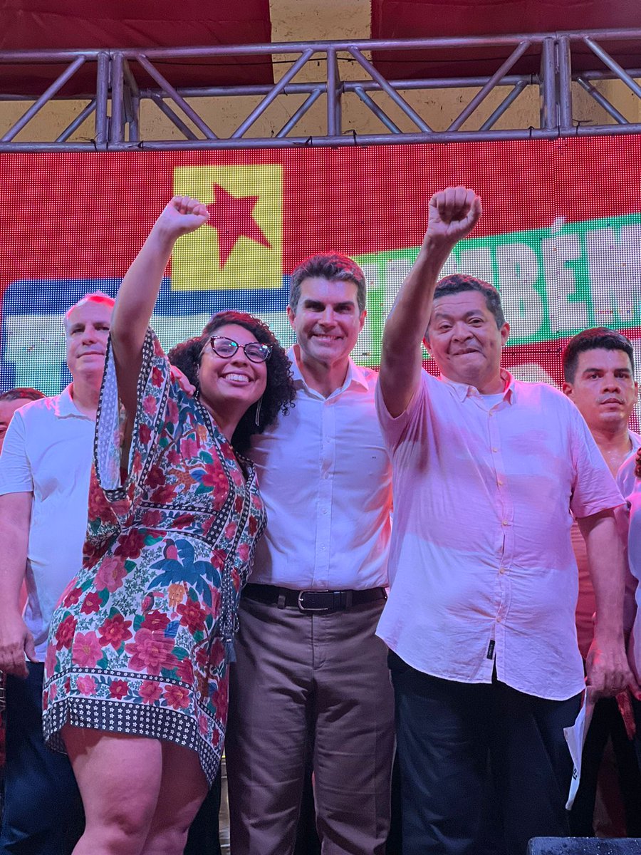 UJS_Para's tweet photo. Agora é oficial! A convenção da Federação Brasil da Esperança homologou ontem (01) as nossas candidaturas prioritárias: Ellana Dep. Federal e Jorge Panzera Dep. Estadual.

Além de eleger Lula Presidente, precisamos + https://t.co/tOfYtQt9pu