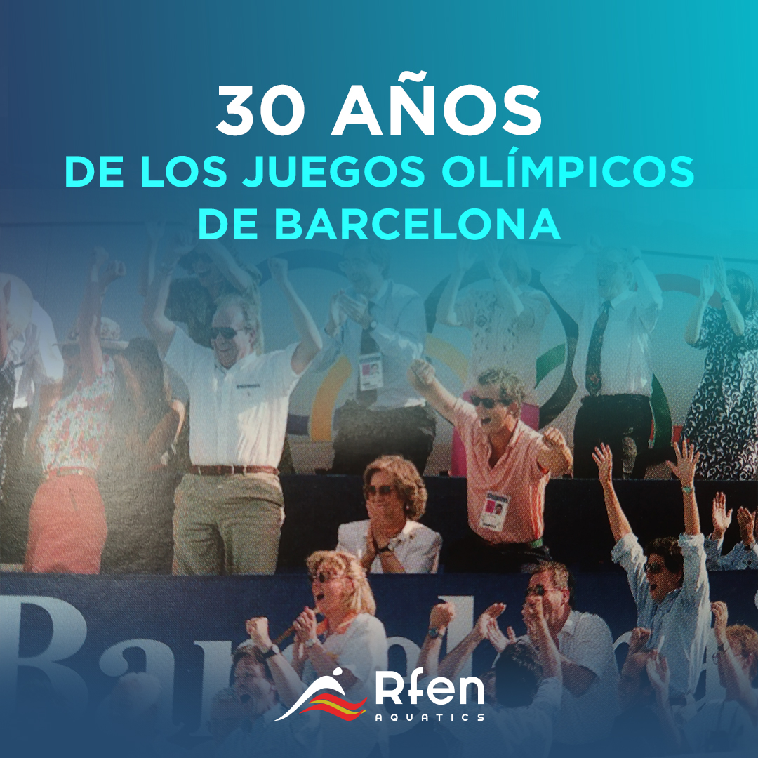 En 1992 tuvieron lugar los juegos Olímpicos de Barcelona. 

Hace ya 30 años, por ello, queremos recordar lo inolvidable que fue y el gran paso que supuso tanto para el deporte español como para las disciplinas acuáticas en particular. 👏💪
