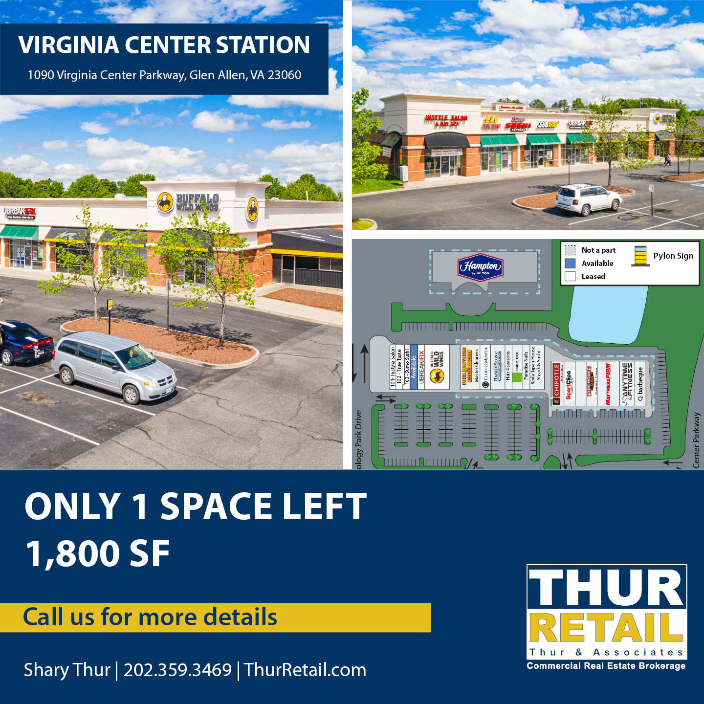 Thur Retail on Twitter "Check out the Available 1,800 SF retail space