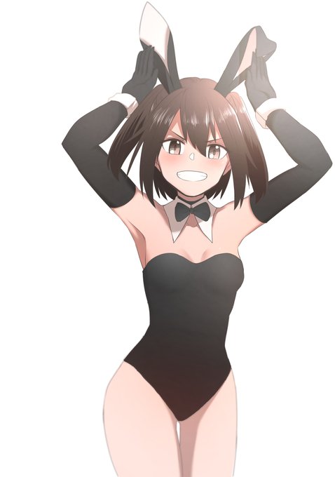 #捏造艦娘バニーエア併せ企画After
バニー川内!!!🐇🐇🐇
むめーさん(@mumei_1031)のバニ川内を参考に描かせていただきました!!!!!💪💪💪 
