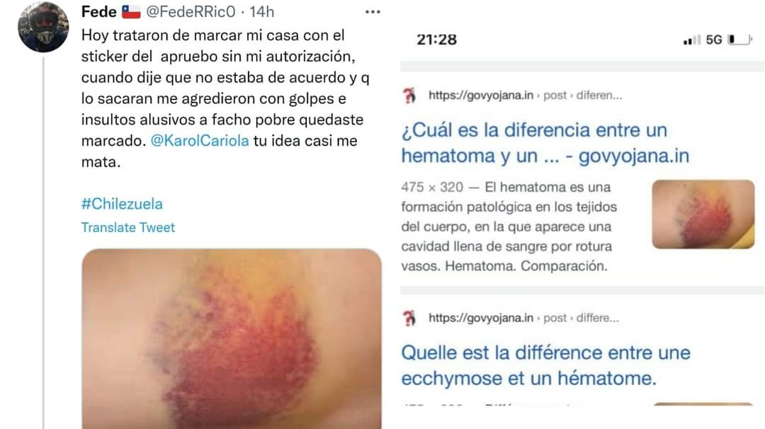 pchile_web's tweet photo. #WeasqueNuncaPasaron le traemos un poco de humor del Rechazo los famosos fake new 🤣 https://t.co/fKyxNg0RWP