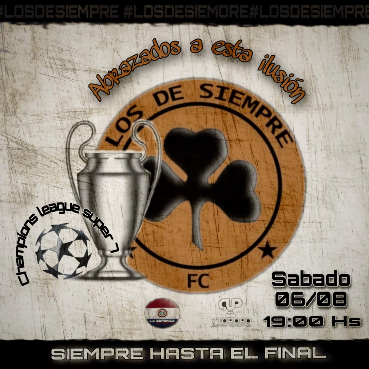 Losdesiempre012's tweet photo. A un paso del Bicampeonato🏆

Esperamos el apoyo de todos en la gran final. La cita es este sábado a las 19hs, nos vemos 🤟🏻

SIEMPRE HASTA EL FINAL 🧡 https://t.co/Uje358CCIL