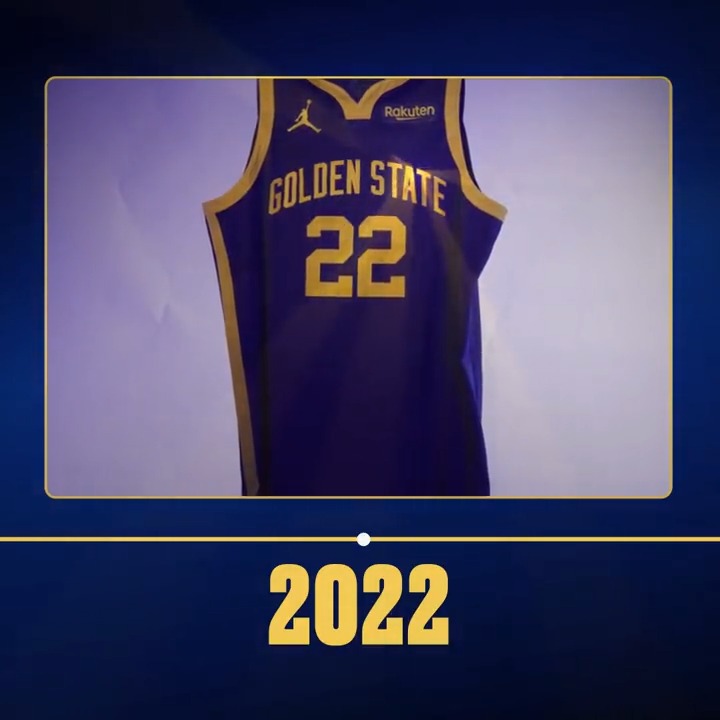 golden state warriors new jersey 2022