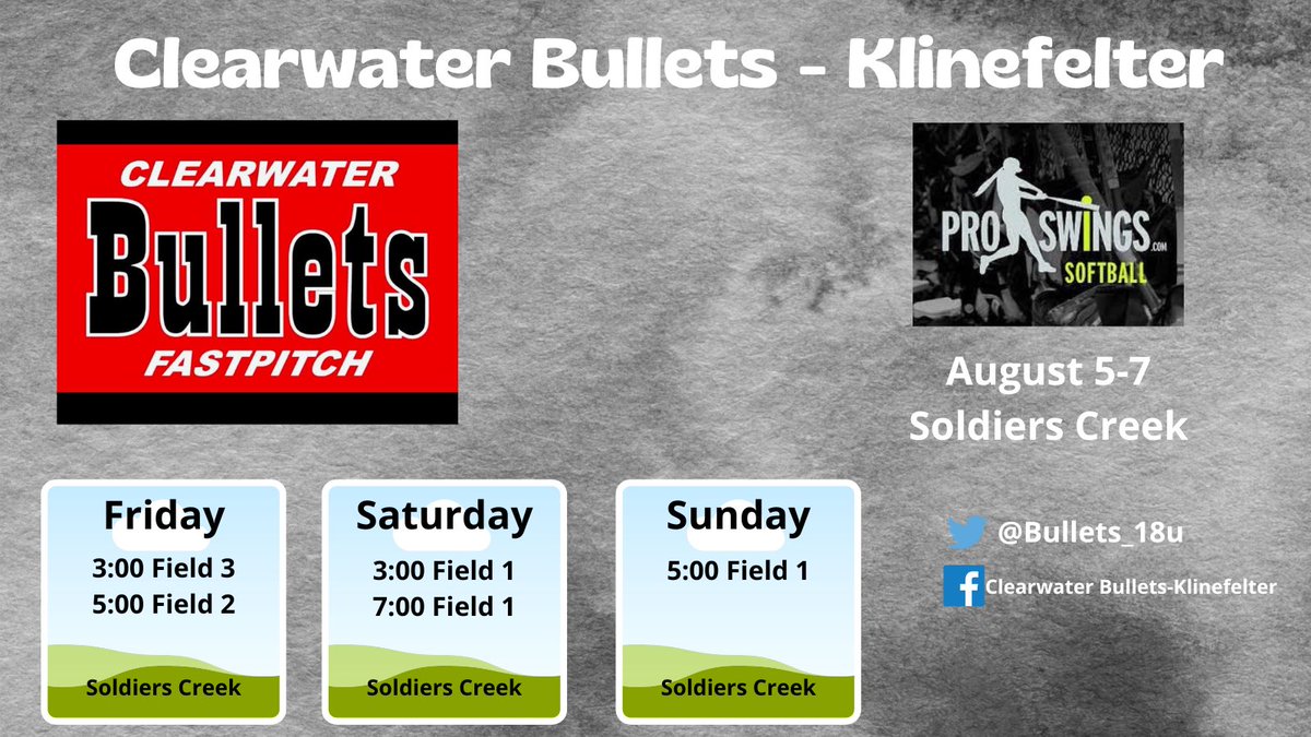 Clearwater Bullets-Klinefelter tweet media